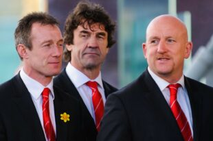 Rob Howley, Mark Davies a Shaun Edwards