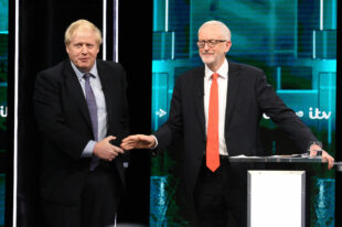 Boris Johnson a Jeremy Corbyn