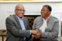 Joseph Shabalala a Jacob Zuma