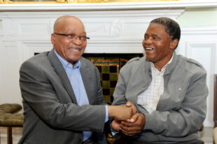 Joseph Shabalala a Jacob Zuma