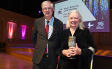 Mark Drakeford a Gillian Clarke