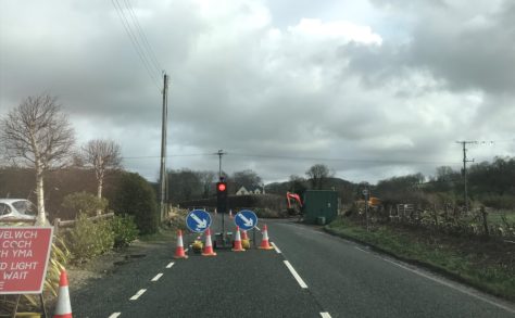 Adeiladu llwybr cerdded a seiclo Penrhyn-coch - Llun Golwg360