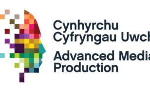 logo Cynhyrchu Cyfryngau Uwch